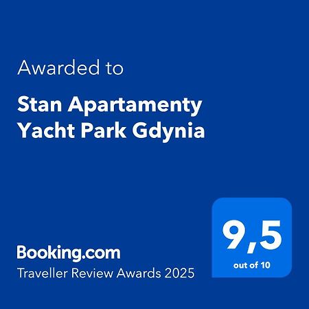 Stan Apartamenty Yacht Park Гдыня Экстерьер фото